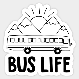 Bus Life Sticker